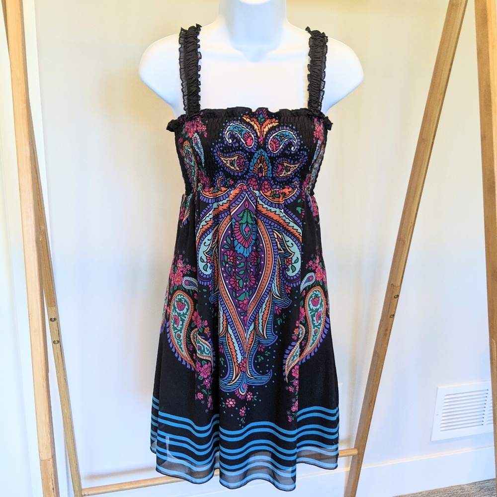 Buffalo Multi-colored Sun Dress